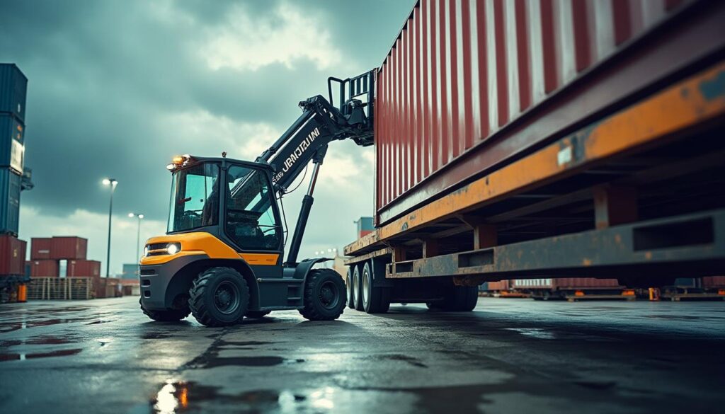 Chariot élévateur pour conteneur : guide complet et conseils pratiques