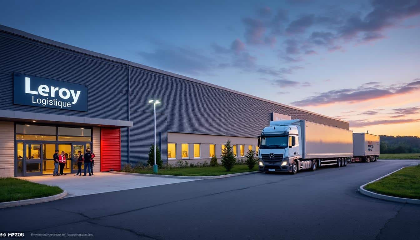 Illustration: Comment Leroy Logistique s’est implanté aux Herbiers et son rôle dans la région