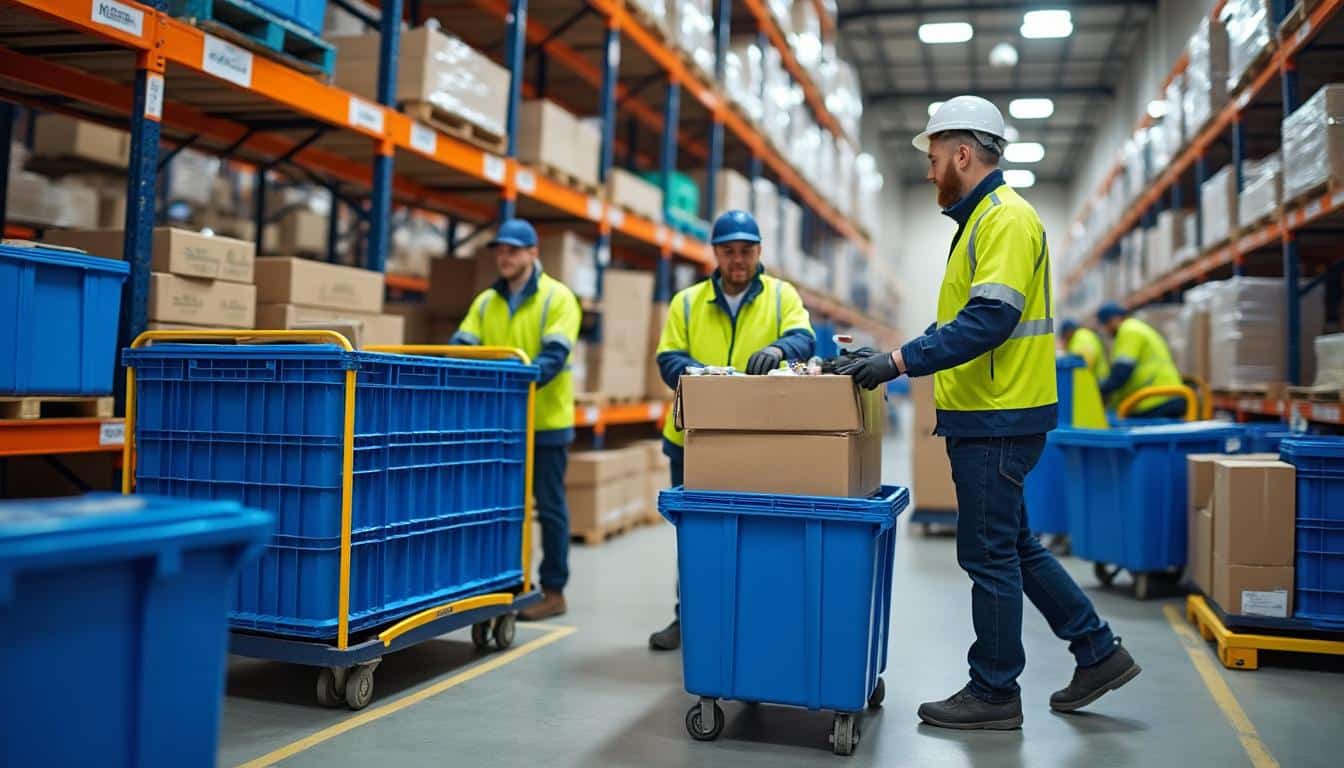 Illustration: Comprendre ce qu’implique la logistique du bac dans ses différents contextes