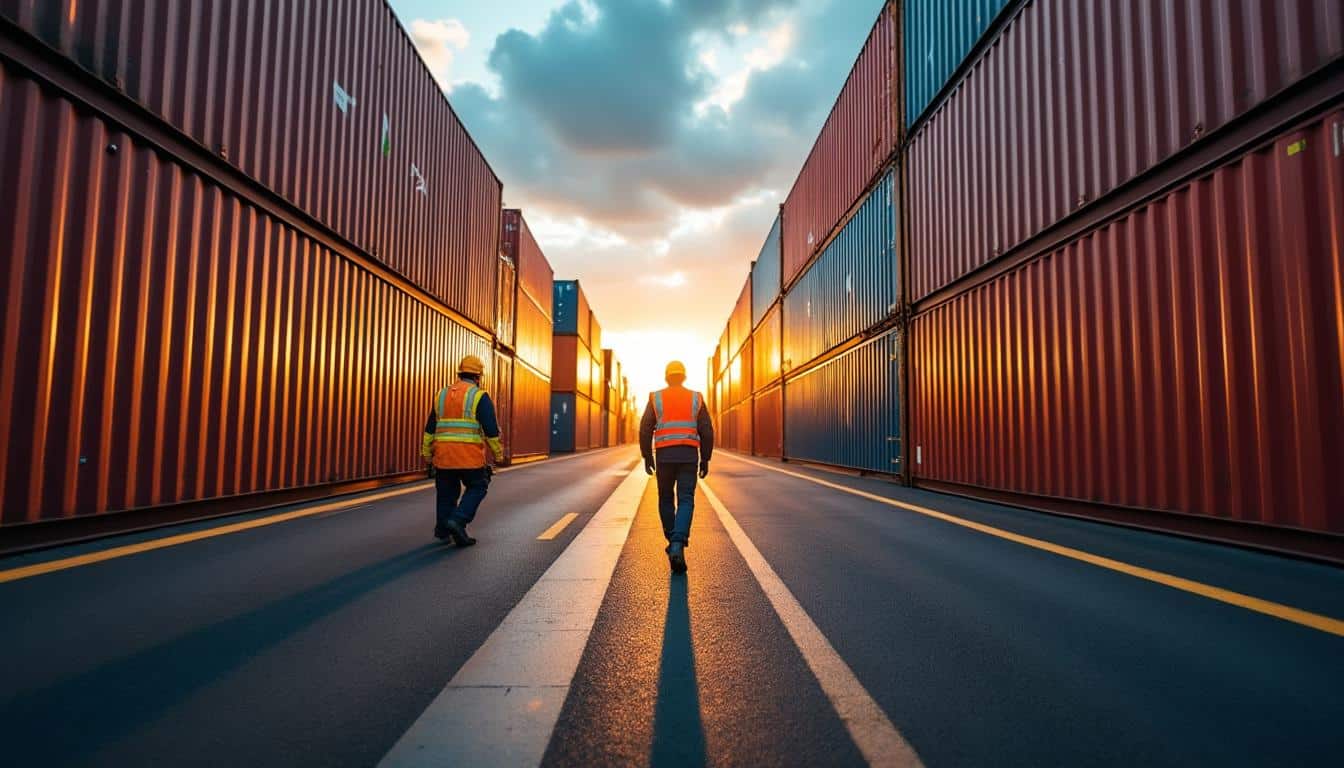 Illustration: Comprendre le rôle essentiel des conteneurs maritimes dans la logistique