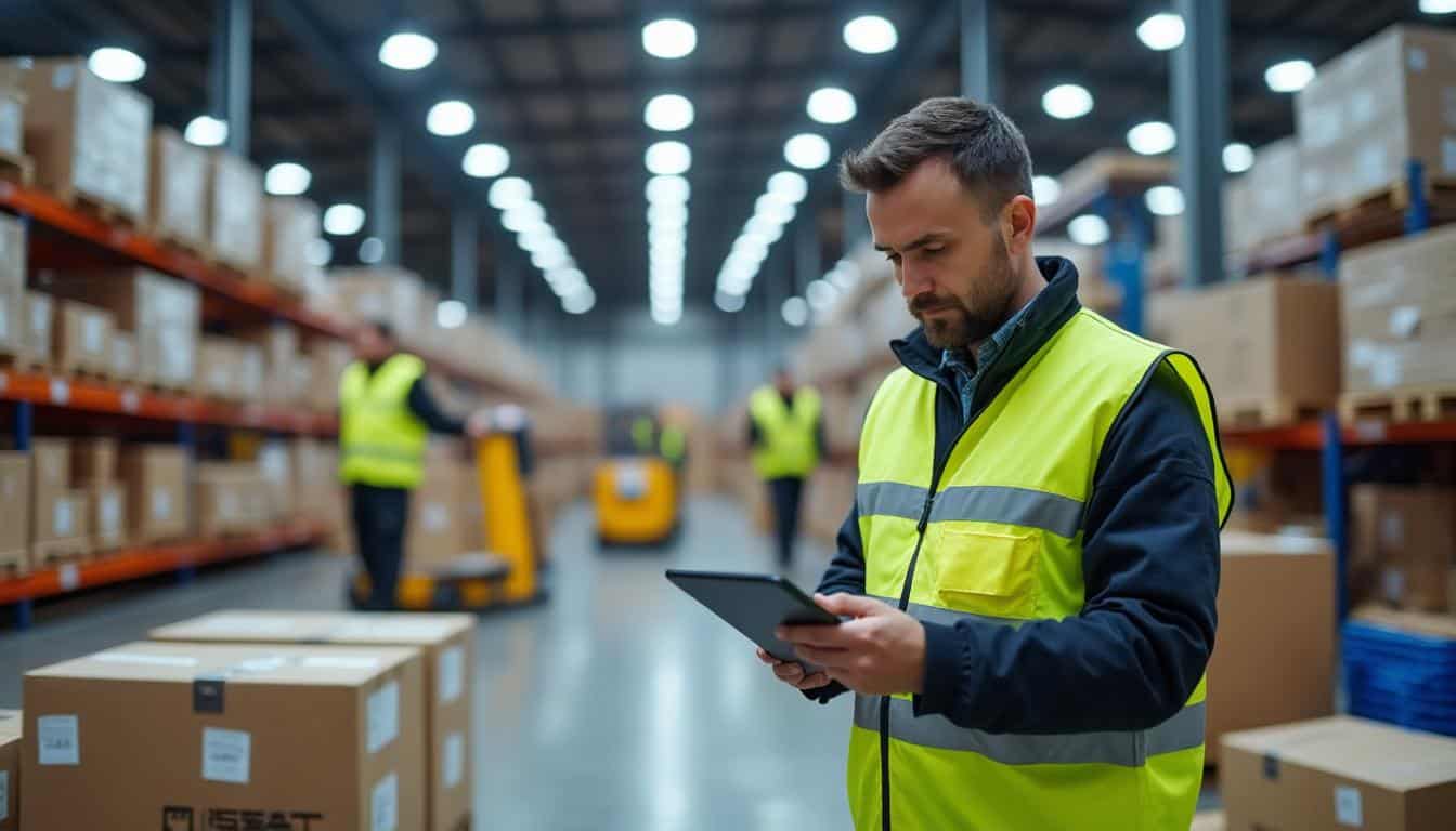 Illustration: Comprendre le rôle essentiel de l’agent logistique dans l’entreprise