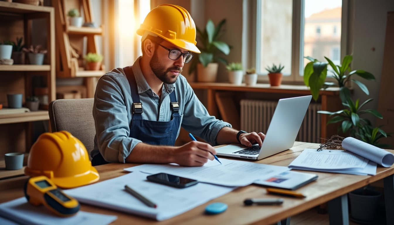 Illustration: Pourquoi choisir un compte professionnel dédié aux artisans du bâtiment ?