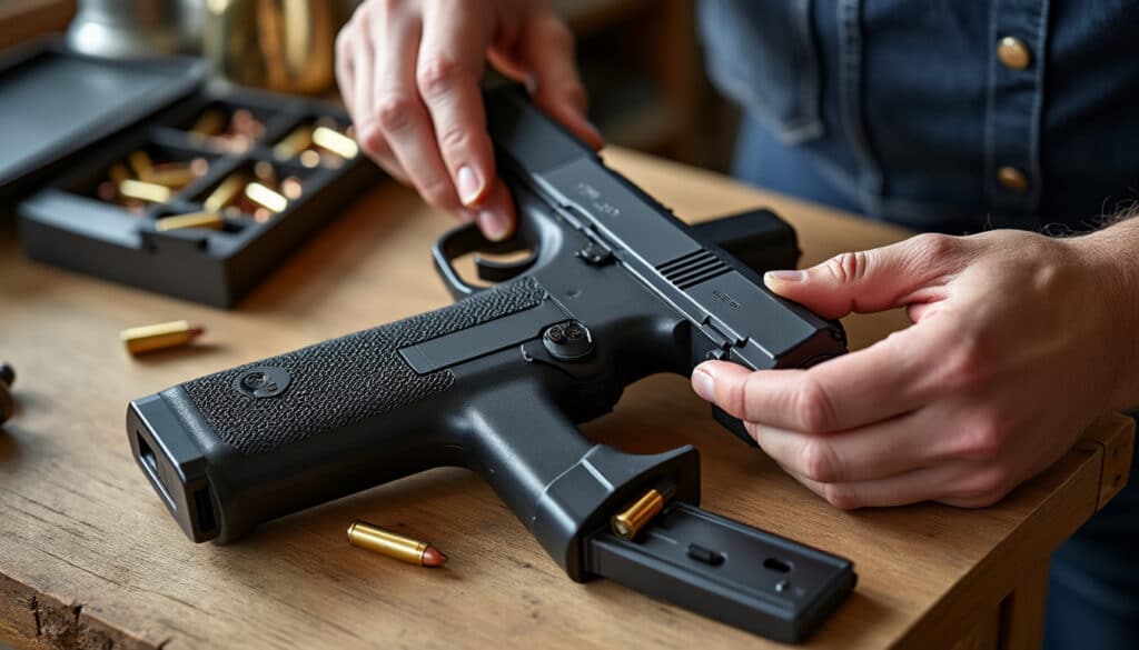 Pistolet à bille acier puissant 20 joules : performance et précision