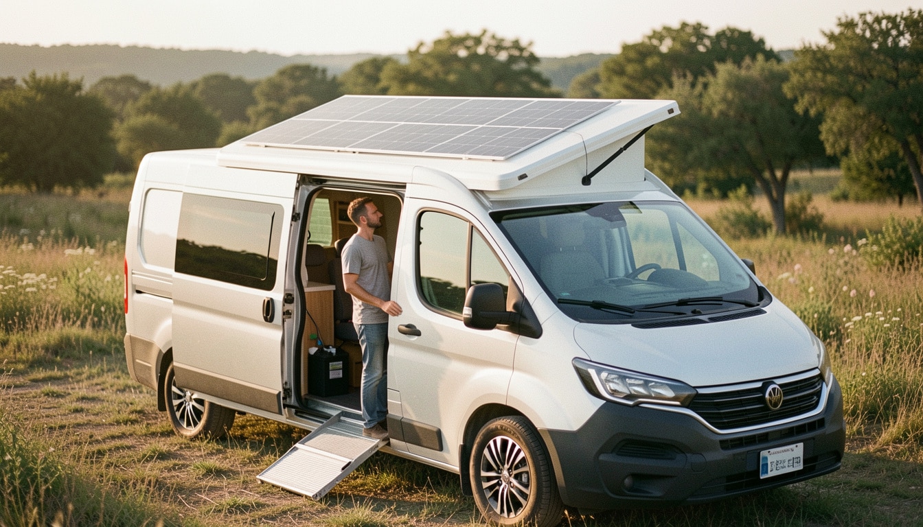 Bien choisir un panneau solaire pour son van