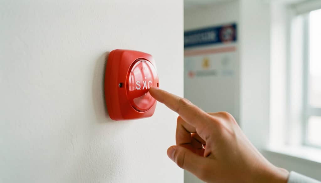 Bouton d’alarme : usages, alerte SOS et sécurité