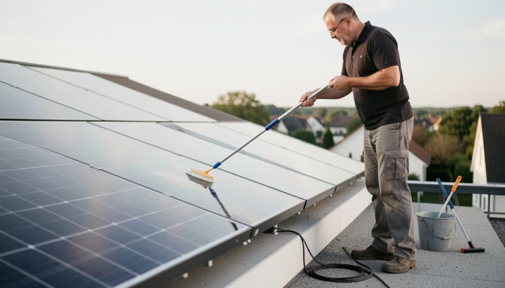 Comment nettoyer des panneaux solaires sans les abîmer